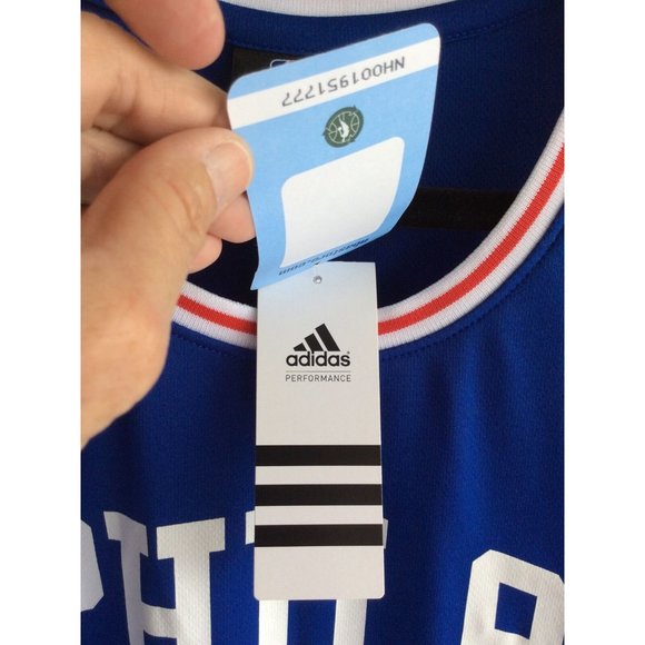 NWT Adidas Philadelphia 76ers Okafor Jersey - Size M - Picture 4 of 8